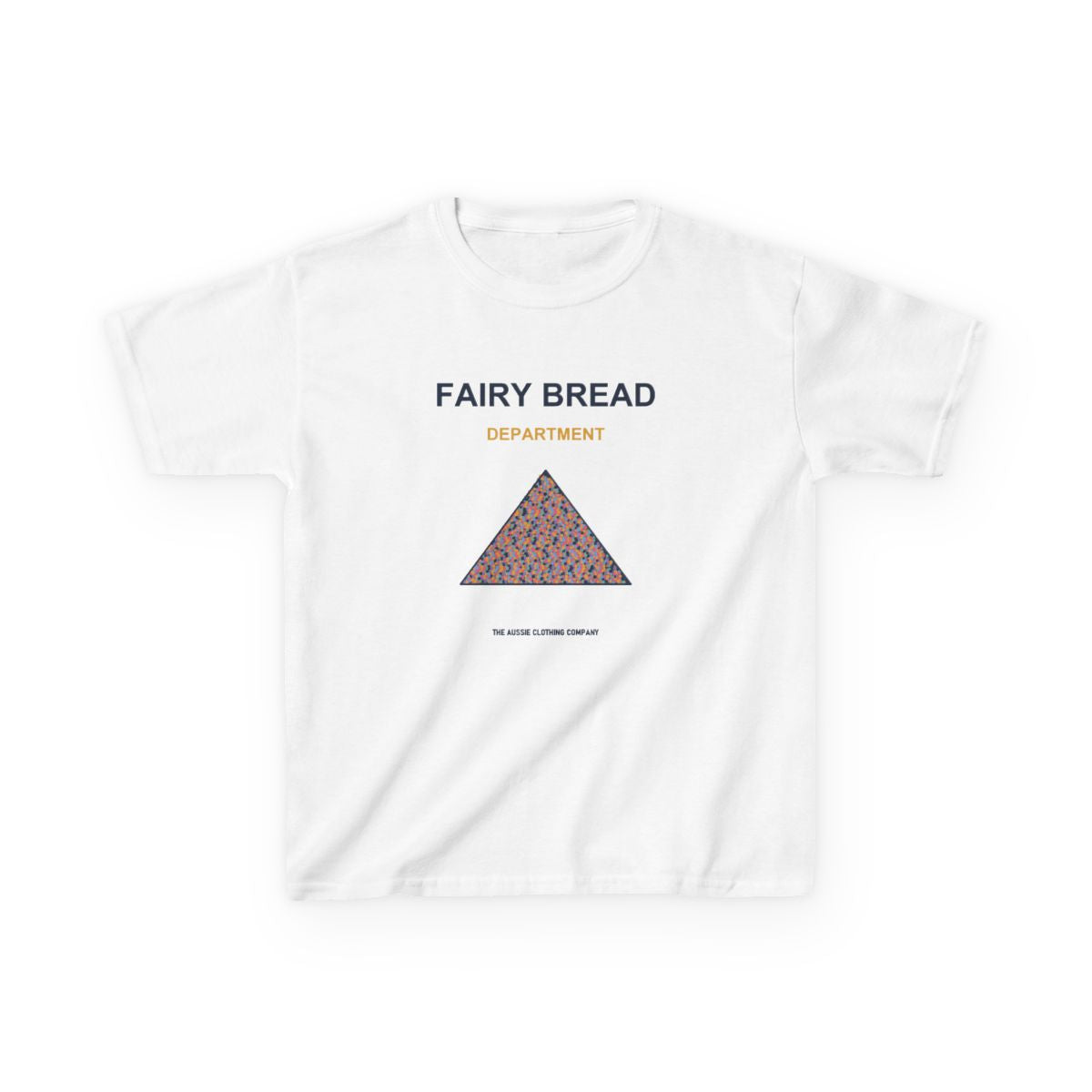 Fairy Bread Department Youth Tee - White - front