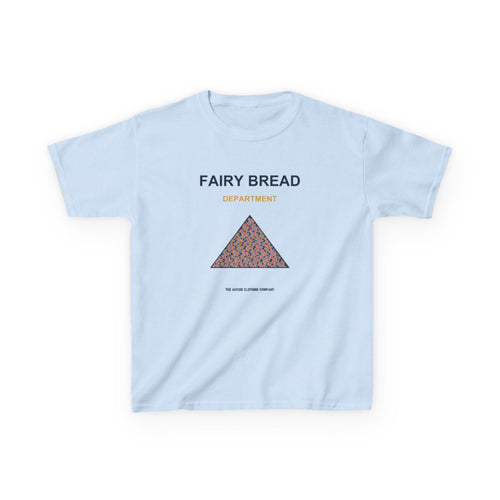 Fairy Bread Department Youth Tee - Light Blue - front
