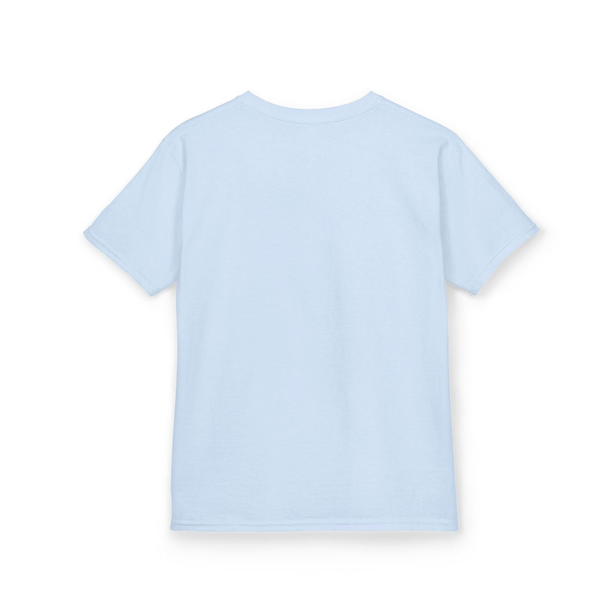 Gumtree Club — Nico — LET'S GO! Youth Tee - Light Blue - back-2