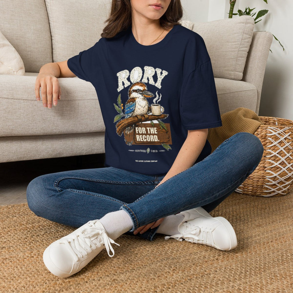 Gumtree Club - Rory - FOR THE RECORD. Tee - Navy - lifestyle
