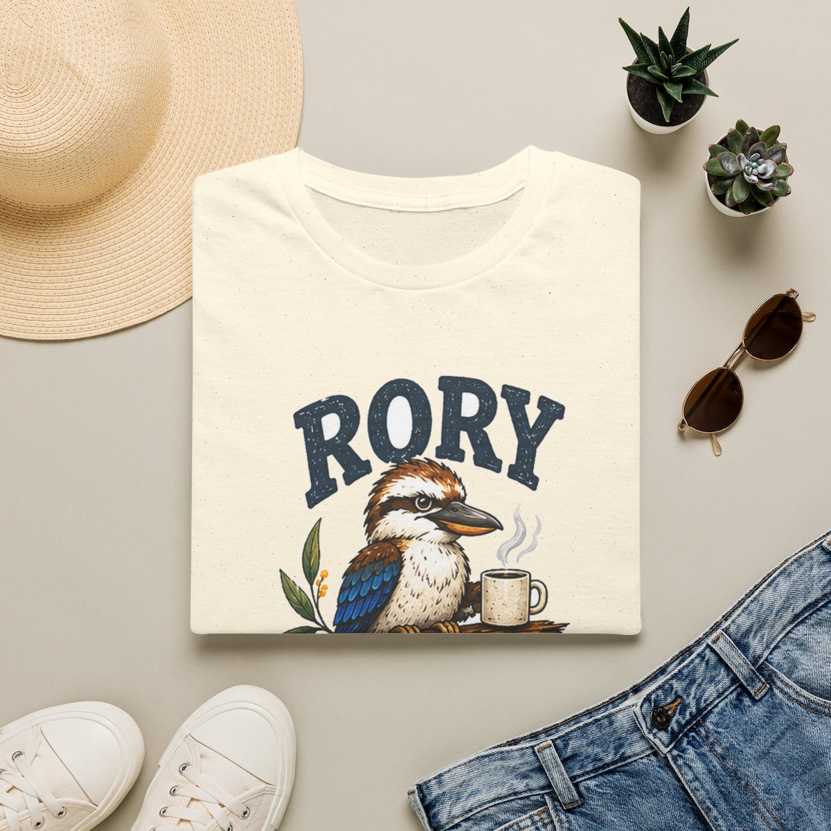 Gumtree Club - Rory - FOR THE RECORD. Tee - Natural - folded-2