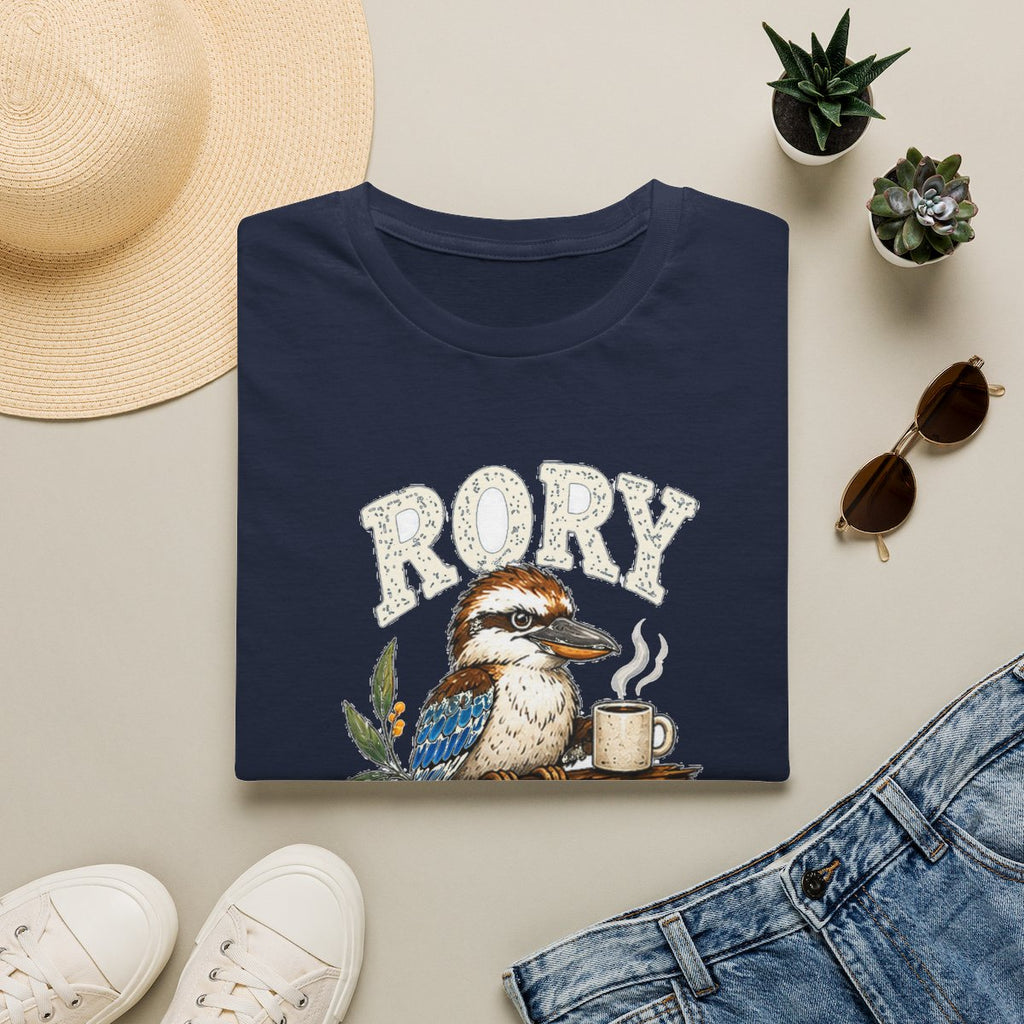 Gumtree Club - Rory - FOR THE RECORD. Tee - Navy - folded-2
