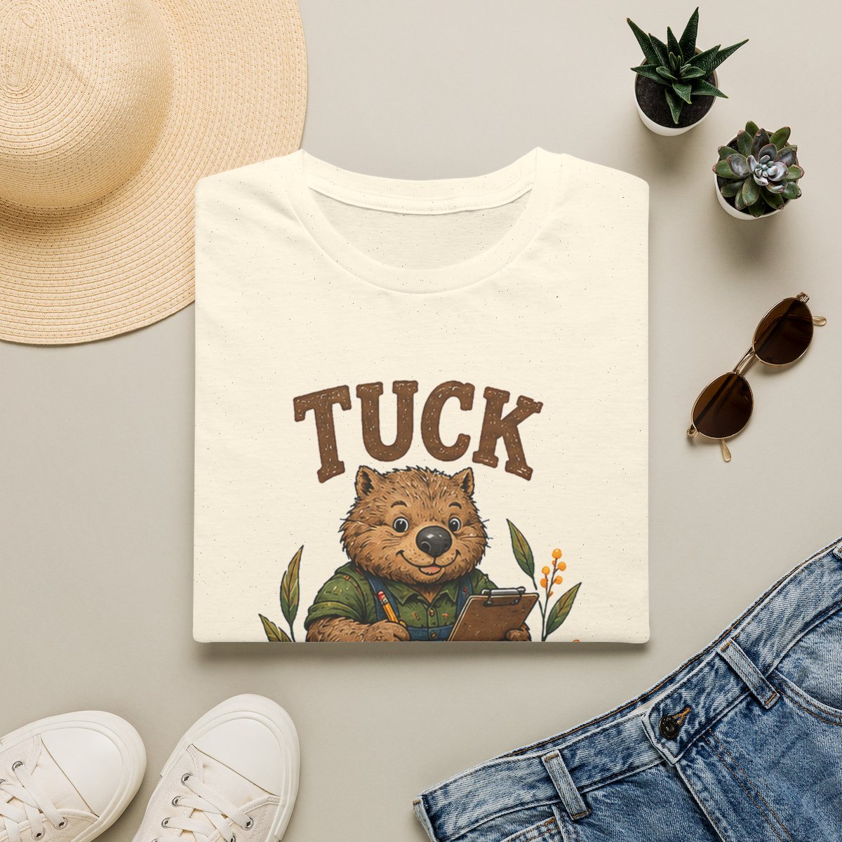Gumtree Club - Tuck - GOT IT. Tee - Natural - folded-2