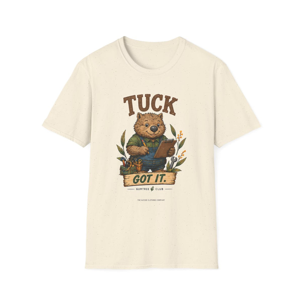 Gumtree Club - Tuck - GOT IT. Tee - Natural - front