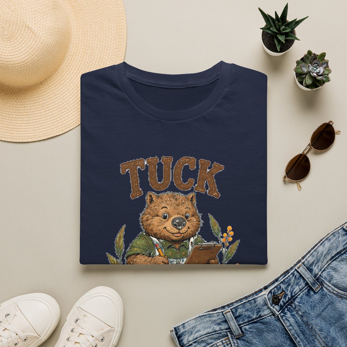 Gumtree Club - Tuck - GOT IT. Tee - Navy - folded-2