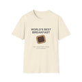 World's Best Breakfast Tee - Natural - front